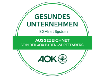 AOK Audit Gesundes Unternehmen: Stolz auf einen gesunden Arbeitsplatz