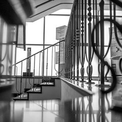 Treppe in der Landesgeschäftstelle